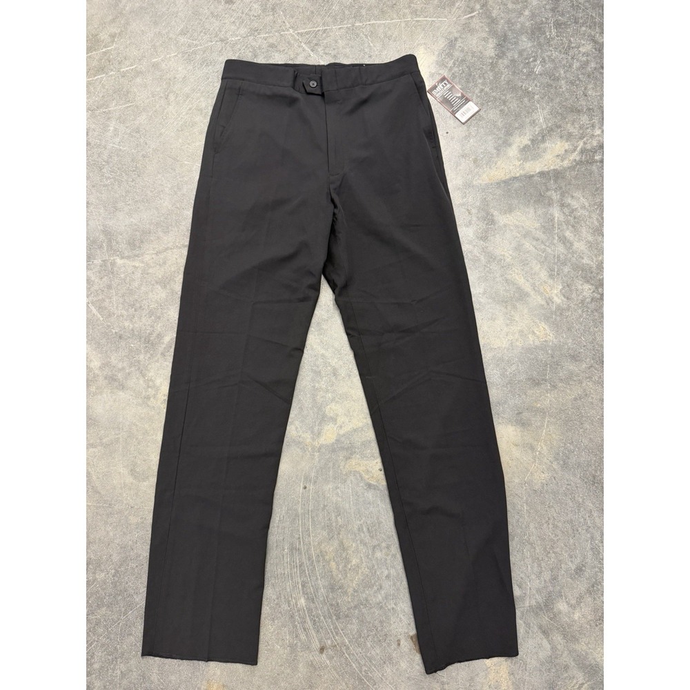 Smitty Officials Apparel Basketball Referee Pants Men Black Sz 35 Unfinished Hem